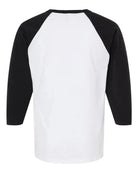 Raglan Three-Quarter Sleeve Baseball T-Shirt - 5540 - Print Me Shirts