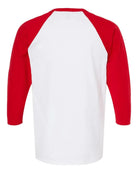 Raglan Three-Quarter Sleeve Baseball T-Shirt - 5540 - Print Me Shirts