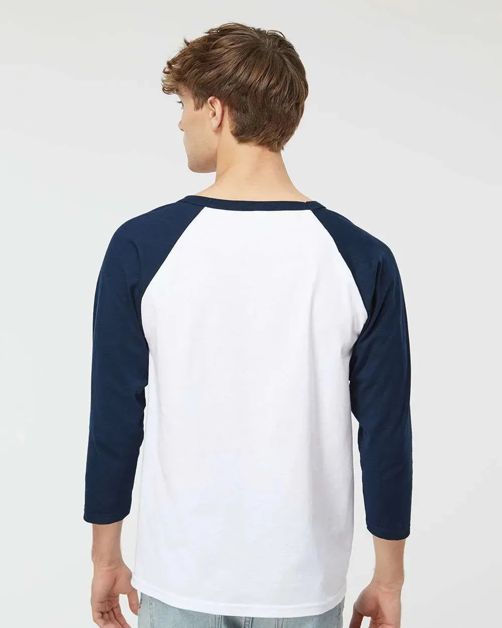 Raglan Three-Quarter Sleeve Baseball T-Shirt - 5540 - Print Me Shirts