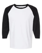 Raglan Three-Quarter Sleeve Baseball T-Shirt - 5540 - Print Me Shirts