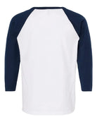 Raglan Three-Quarter Sleeve Baseball T-Shirt - 5540 - Print Me Shirts