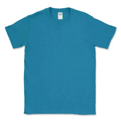 Custom Softstyle® T-Shirt - 64000 - Print Me Shirts - Sapphire - Front