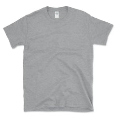 Custom Softstyle® T-Shirt - 64000 - Print Me Shirts - Sport Grey - Front