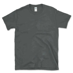 Custom Softstyle® T-Shirt - 64000 - Print Me Shirts - Charcoal - Front
