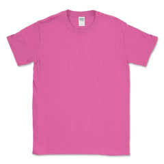 Custom Softstyle® T-Shirt - 64000 - Print Me Shirts - Azalea - Front