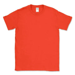 Custom Softstyle® T-Shirt - 64000 - Print Me Shirts - Orange - Front