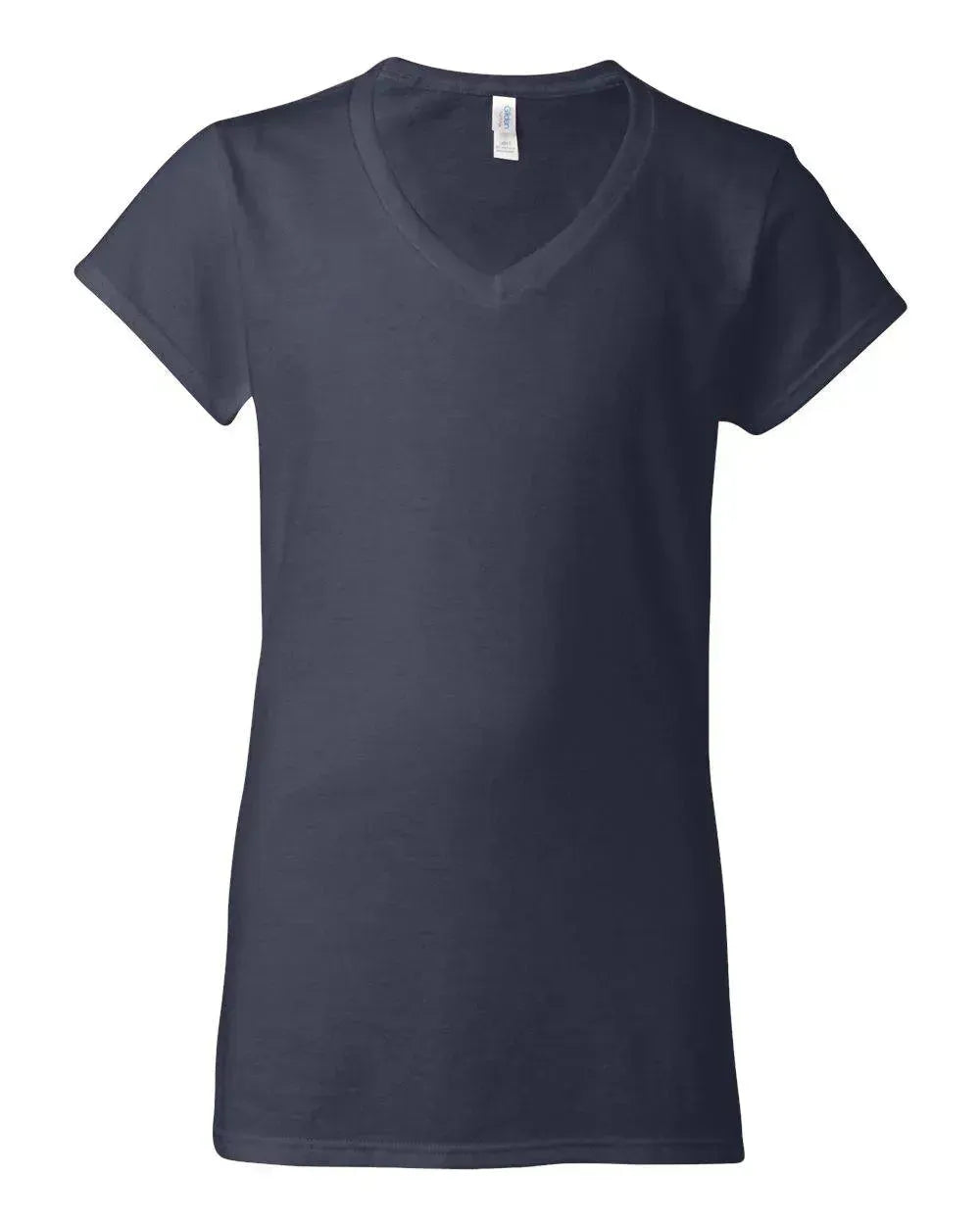 Softstyle® Women’s V-Neck T-Shirt - 64V00L - Print Me Shirts