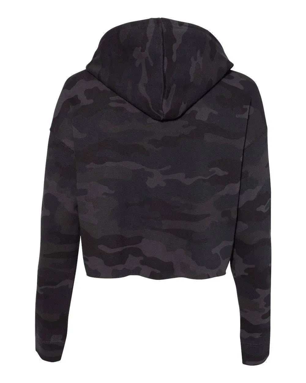 Women’s Lightweight Crop Hooded Sweatshirt - AFX64CRP - Print Me Shirts