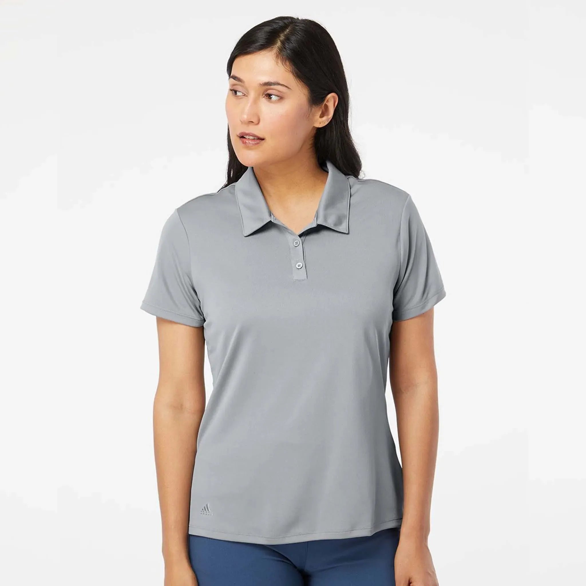 Adidas Women s Performance Polo A231 Custom Polo Shirts Print Me Shirts