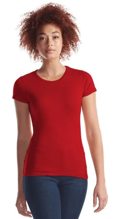 Bamboo Ladies Crewneck T - Style 56 - Print Me Shirts