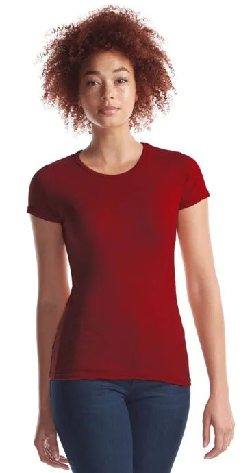 Bamboo Ladies Crewneck T - Style 56 - Print Me Shirts