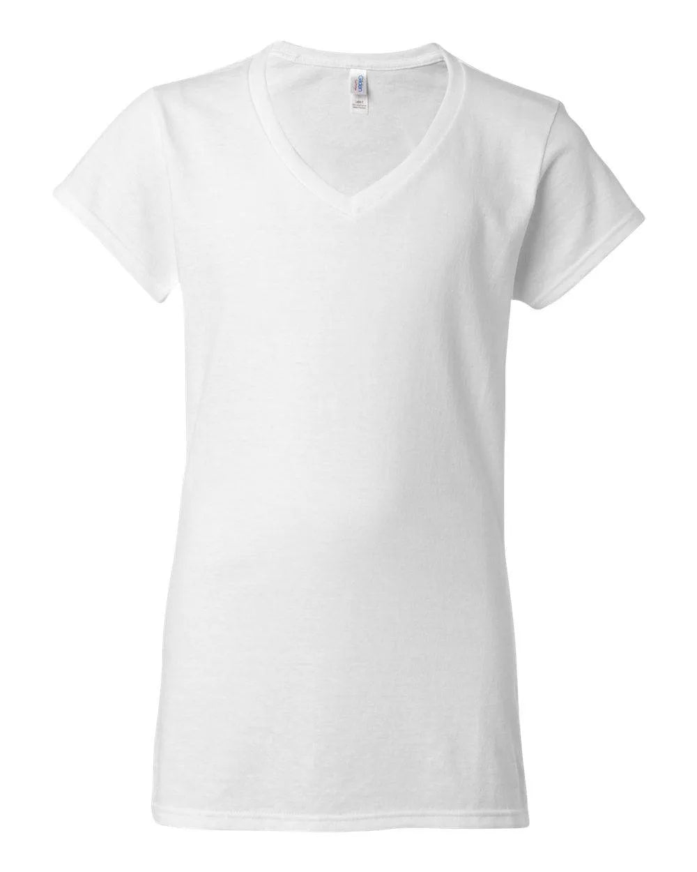 Softstyle® Women’s V-Neck T-Shirt - 64V00L - Print Me Shirts