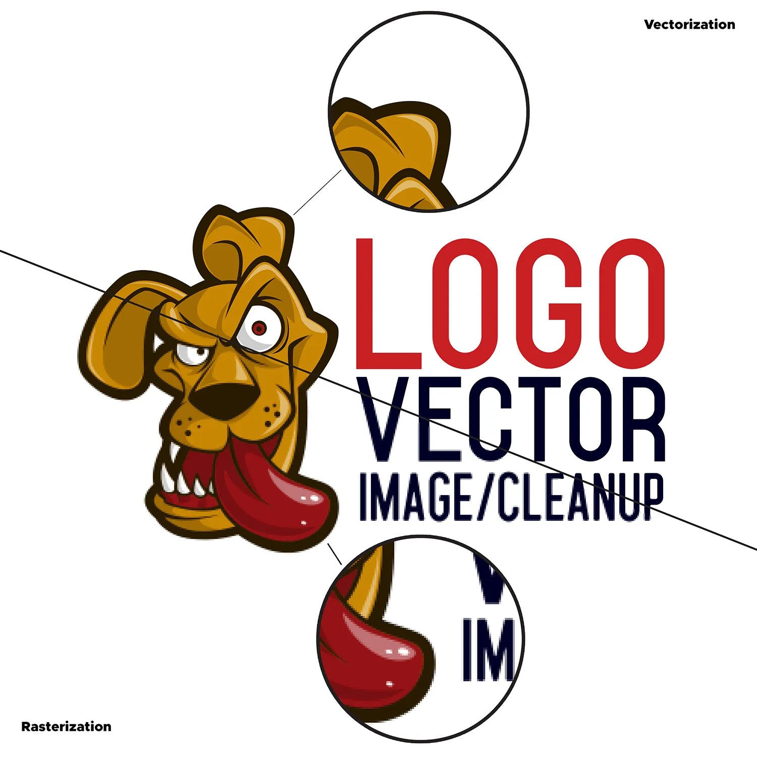 Vectoring / Image Clean Up - Print Me Shirts