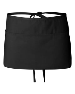 Waist Apron with Pockets - Q2115 - Print Me Shirts
