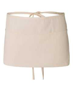 Waist Apron with Pockets - Q2115 - Print Me Shirts