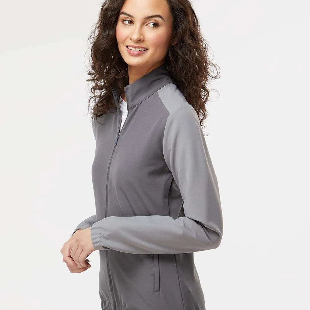 Women's 3-Stripes Full-Zip Jacket - A268 - Print Me Shirts