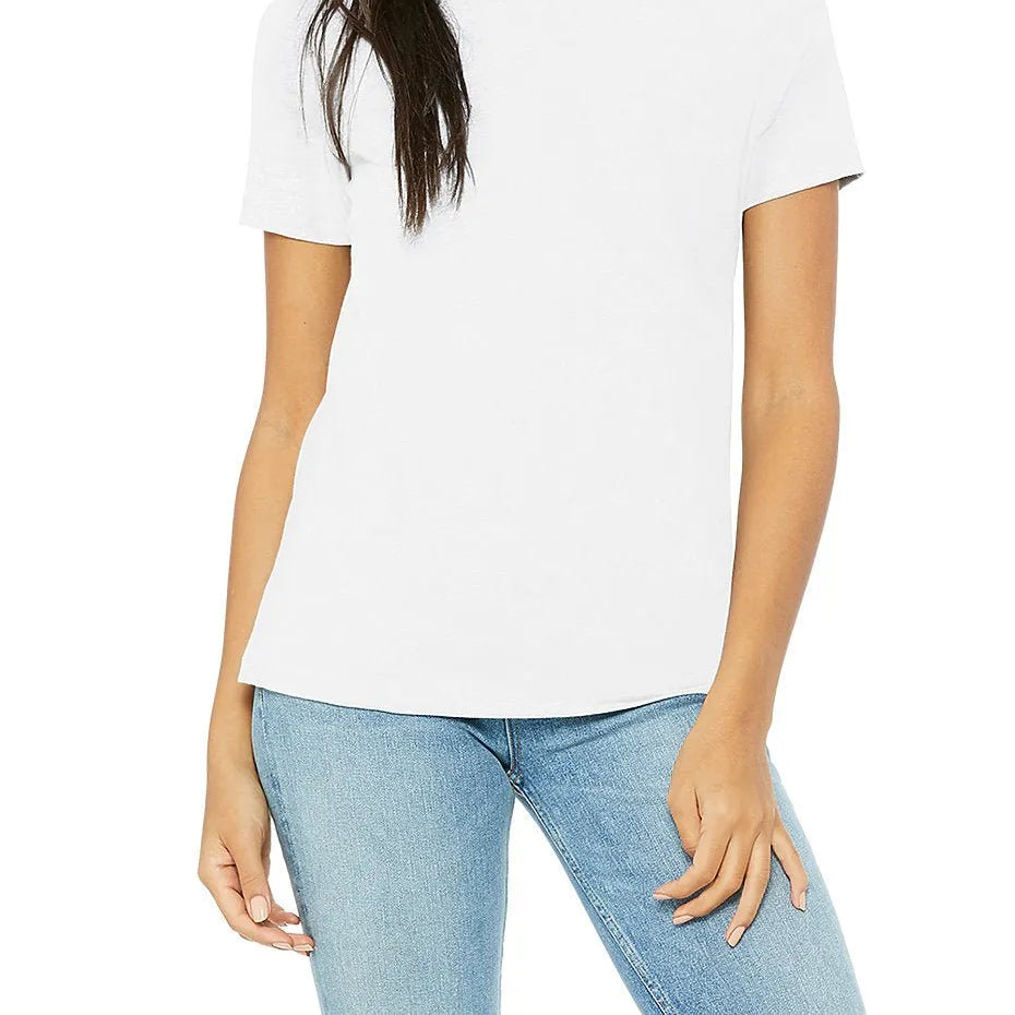 Women’s Relaxed Jersey Tee - 6400 - Print Me Shirts